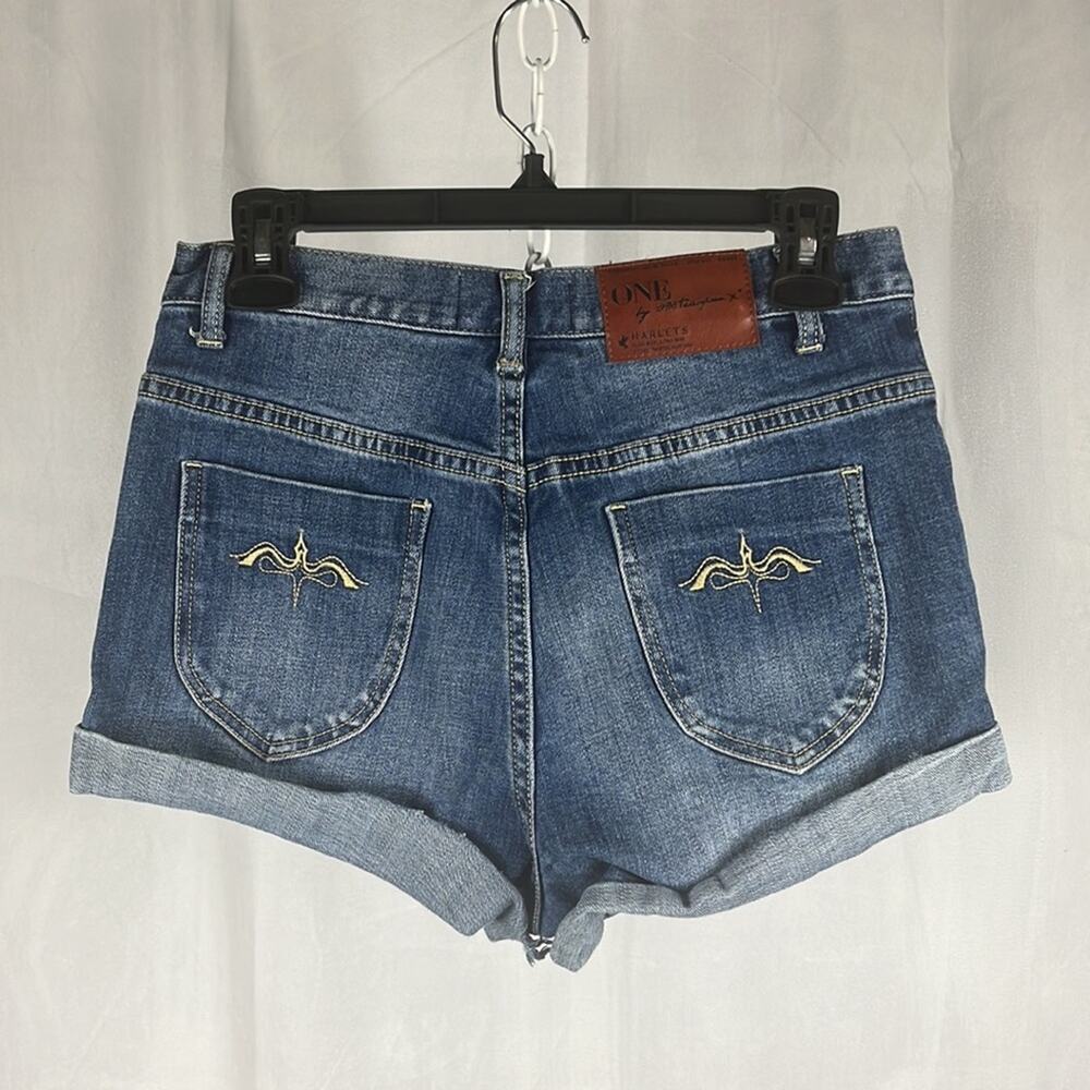 One Teaspoon Harlets High Rise|Long Rise|Fitted|Twisted Cuff Hem. - Picture 4 of 9